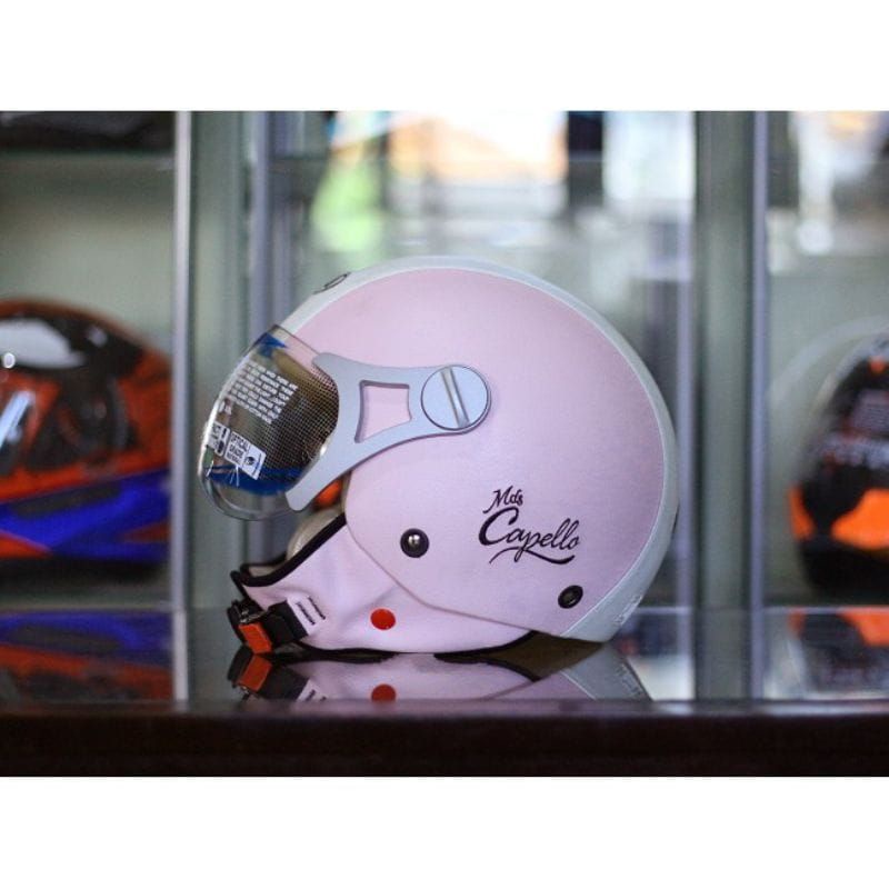 helm half face mds Capello original