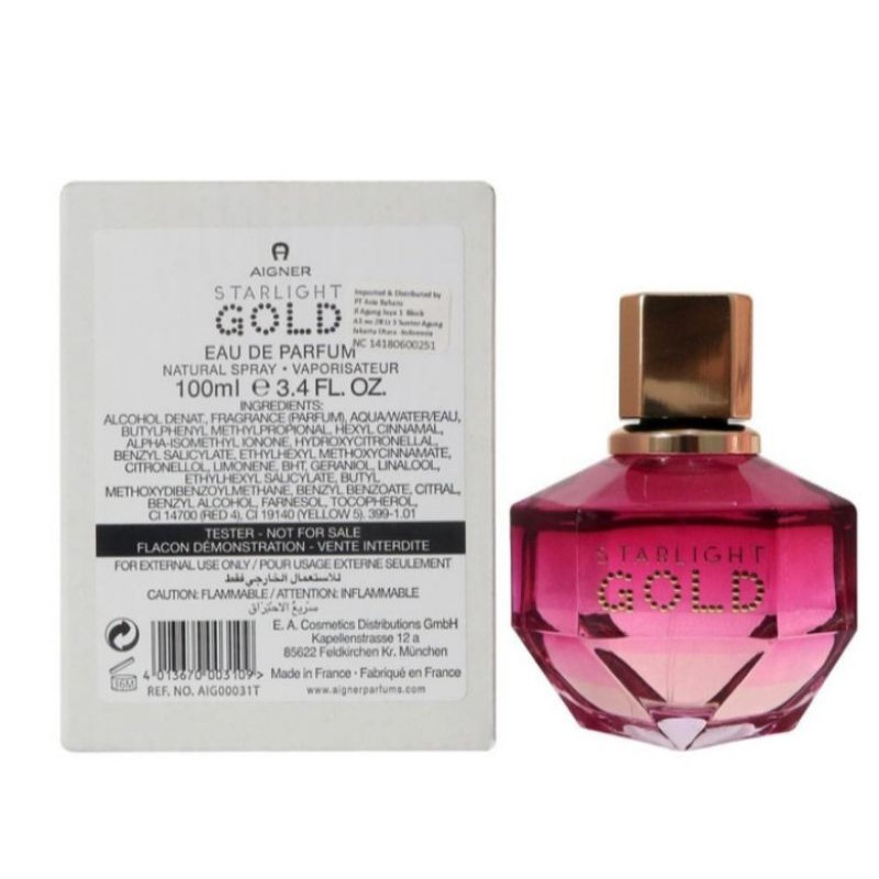 Aigner starlight gold tester