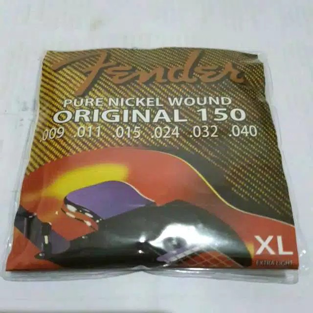 Senar Gitar Akustik Elektrik Fender 009