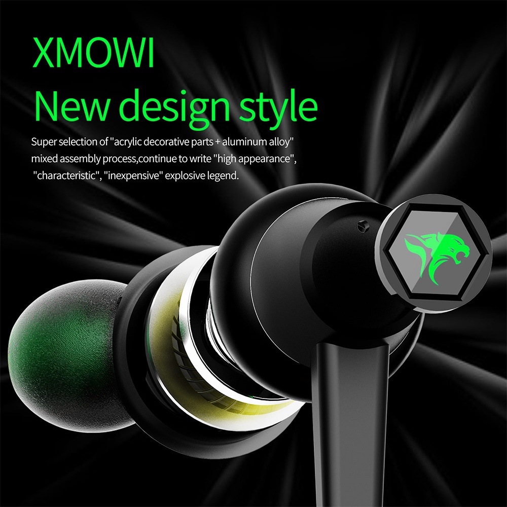 Plextone xMowi VX2 Headset Gaming Earphone Noise Reduction HD Mic