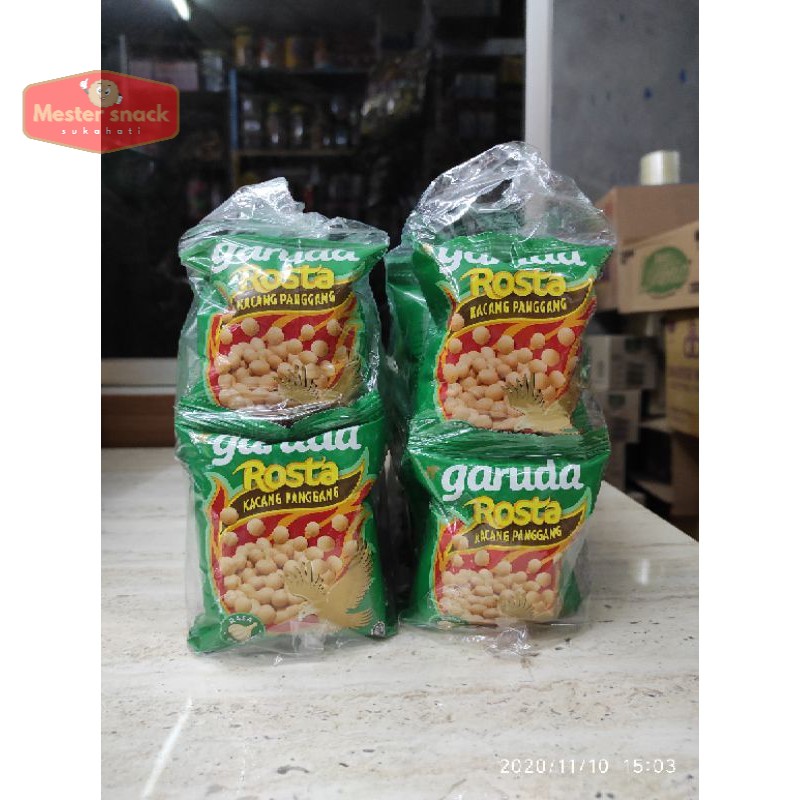 

Garuda Rosta Kacang Panggang 11 gram (1 pack isi 20 pcs)