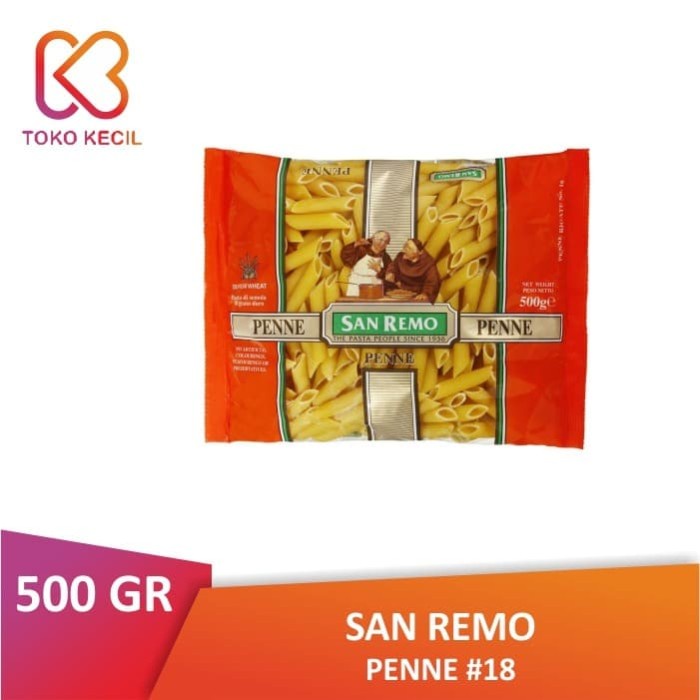 

Ss5g Pack San Remo Penne #18 500 Gr Ff0415