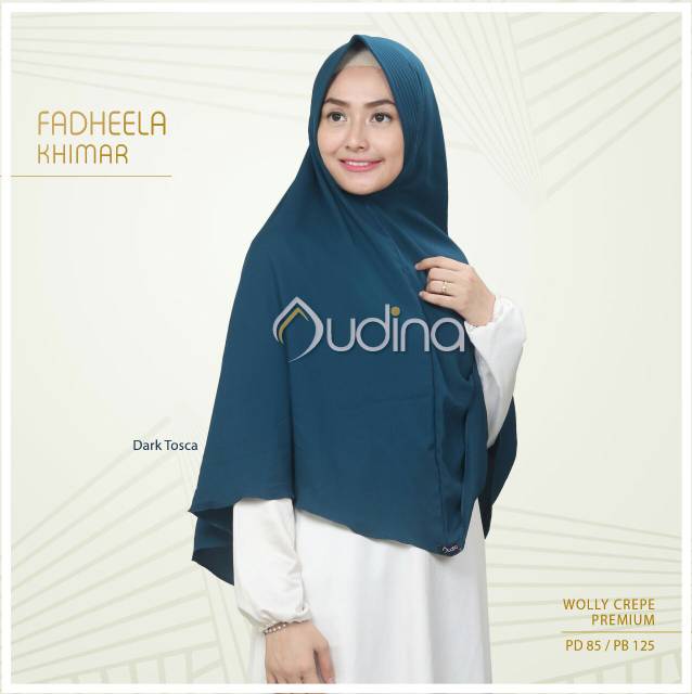Fadheela khimar ORI Audina/Khimar Wollycrepe Audina
