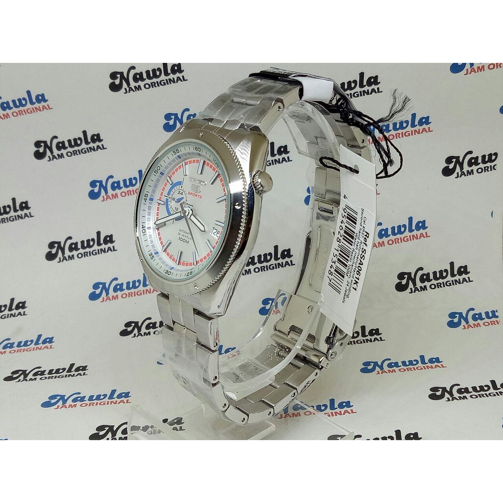 Seiko 5 Sports SSA061K1 Automatic Silver Dial - Jam Tangan Pria SSA061