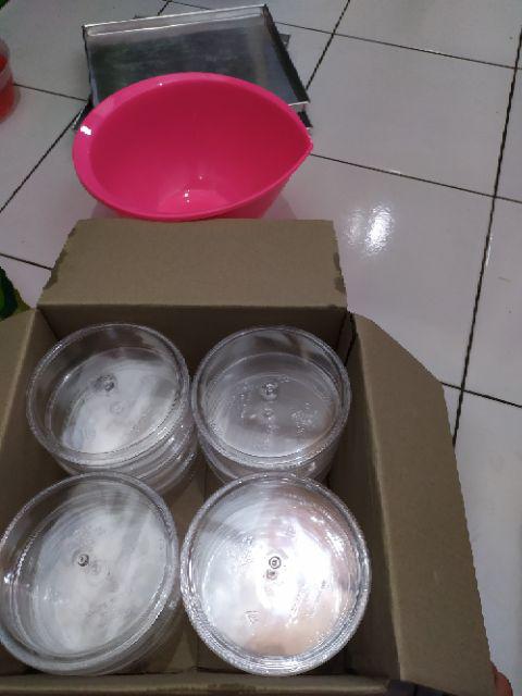 Per 12 Pcs Toples Kue Kering Oval 1/4 Kg Sn 388 Nuai Sn388 Seperempat Kilogram
