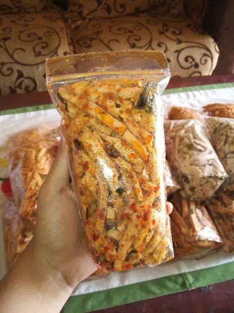 Basreng kriuk gurih kemasan 50gram/cemilan/grosircemilan/makanan/basogoreng-2