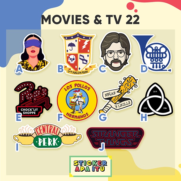 

Sticker Single Movies 22