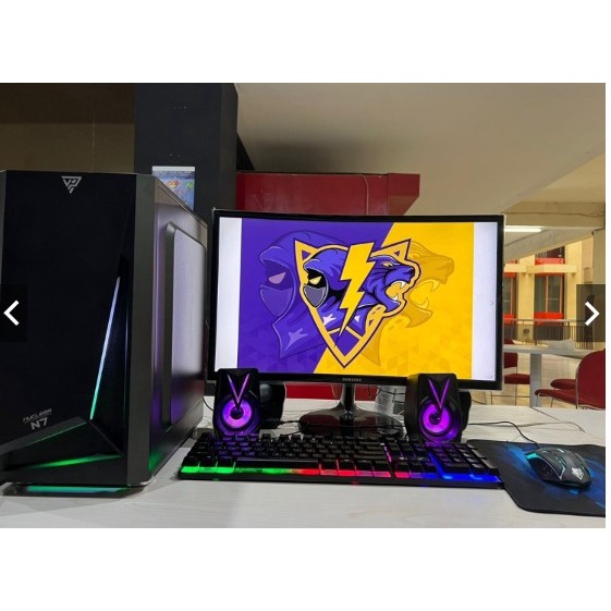 PC RAKITAN GAMING I5 6500 | RAM 16 GB | VGA RX 580 8 GB | SSD 256 GB |  LED 24 INCH 100 HZ SIAP PAKAI FULLSET