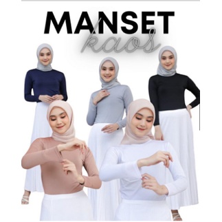 BAJU MANSET WANITA POLOS BAHAN RAYON ATASAN WANITA RAYON LENGAN PANJANG BB 40 - 85 kg
