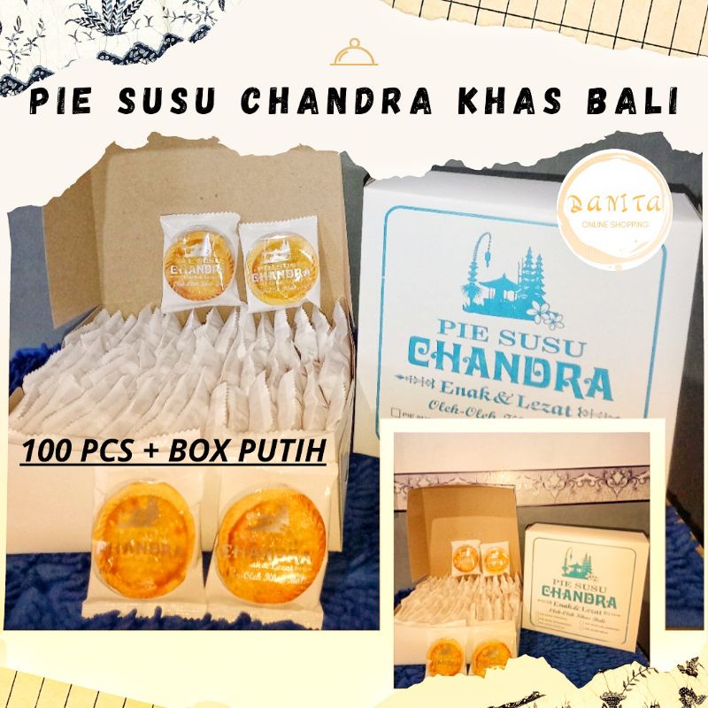 [DANITA] PIE SUSU CHANDRA 100PCS / 2BOX
