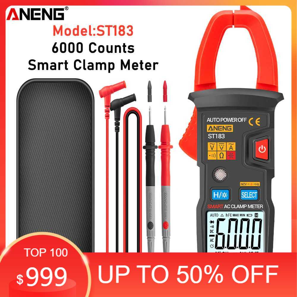 ANENG Digital Multimeter Voltage Tester Clamp - ST183