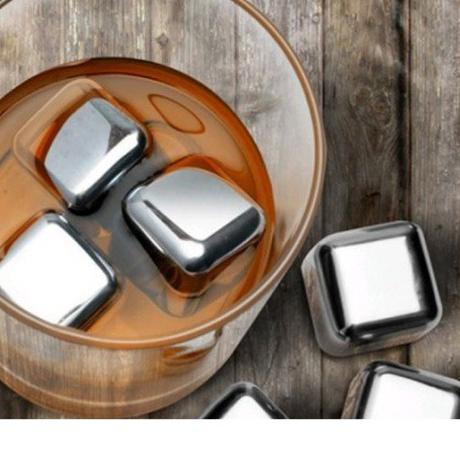 

BISA COD ✔️ENAM Es Batu Stainless Steel Ice Cube|RA1