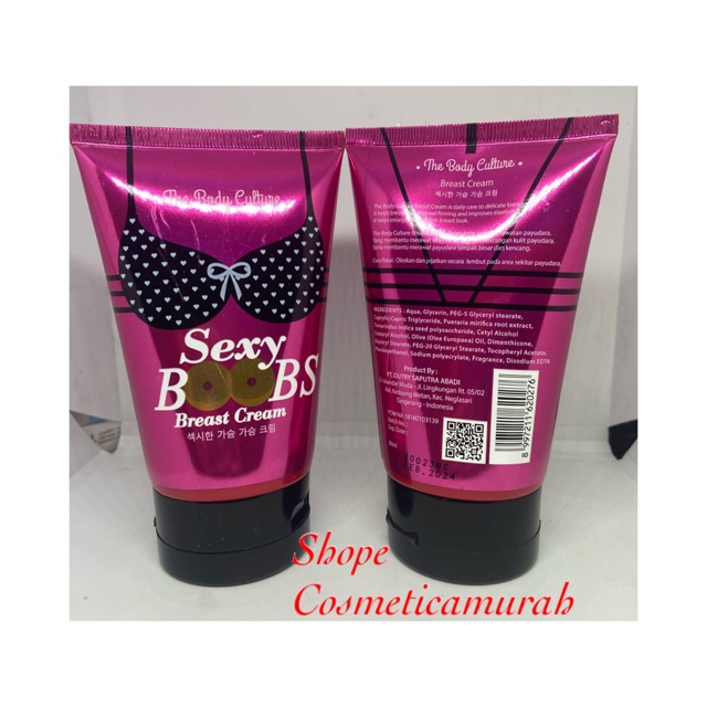 ORIGINAL BPOM - SEXY BOOBS ORIGINAL - SEXY BOOBS CREAM PAYUDARA breast cream