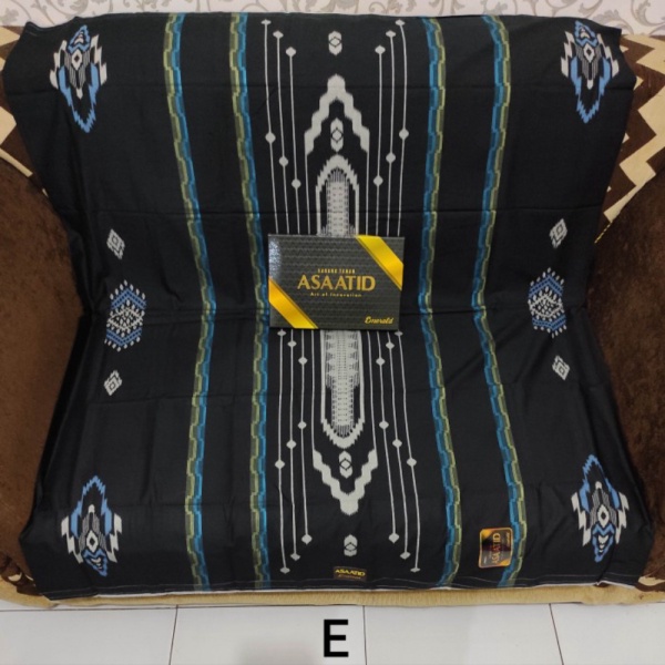 Promo sarung assatid emerald Khusus hitam Murah