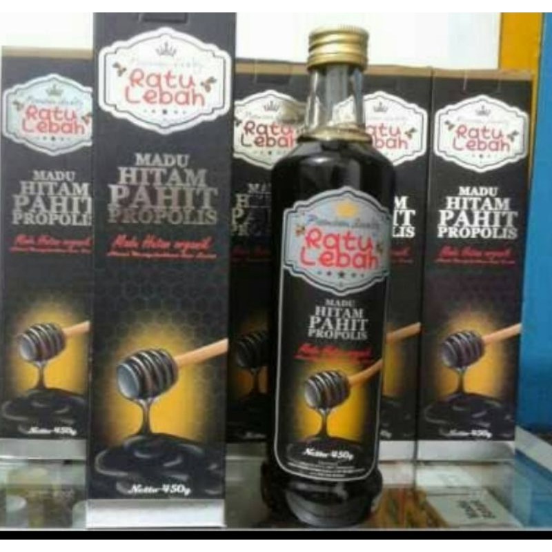 Original 100% Ratu lebah madu hitam pait obat herbal diabetes maag jantung kolestrol liver dll