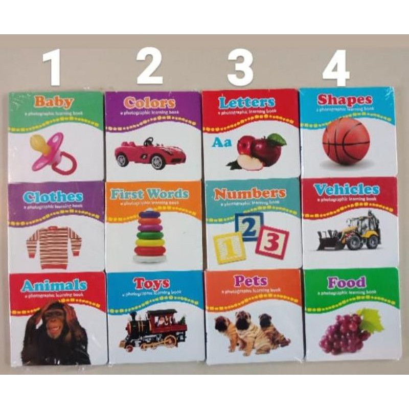 

board book 12 pcs