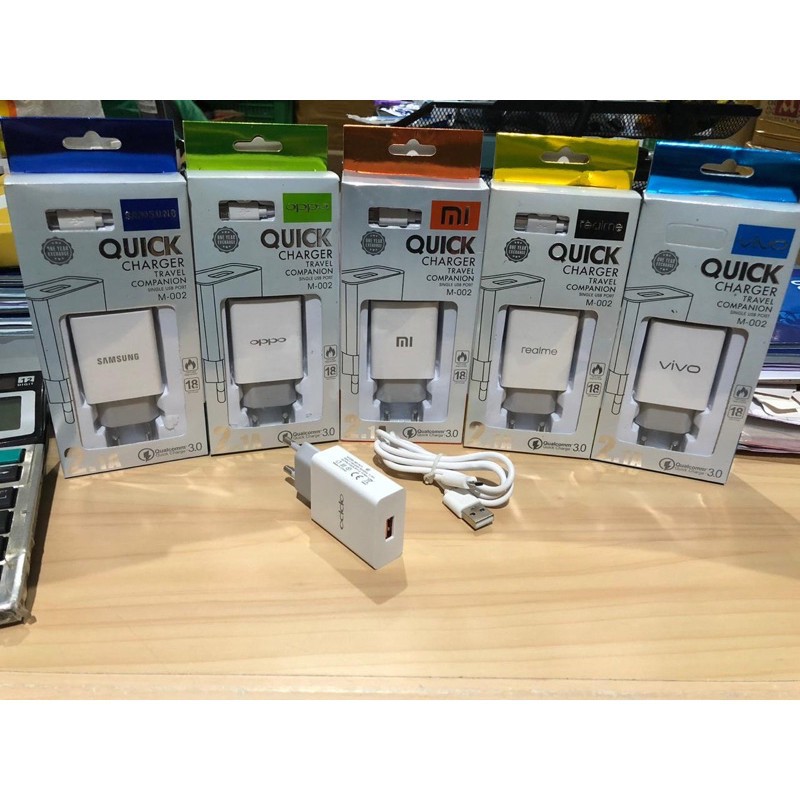 Charger Quick 1USB 2.1A / Charging Quick M002 [kk]