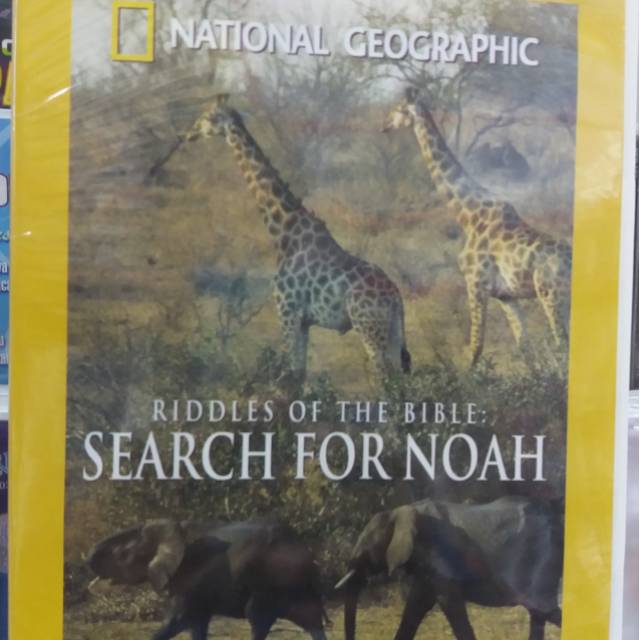 VCD Original National Geographic RIDDLES OF THE BIBLE SEARCH FOR NOAH .
