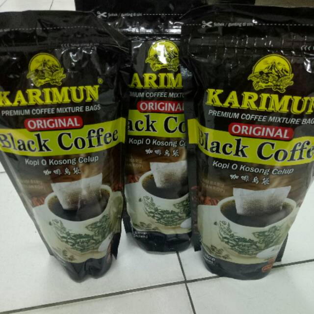 

Karimun kopi/original black coffee/kopi kosong celup