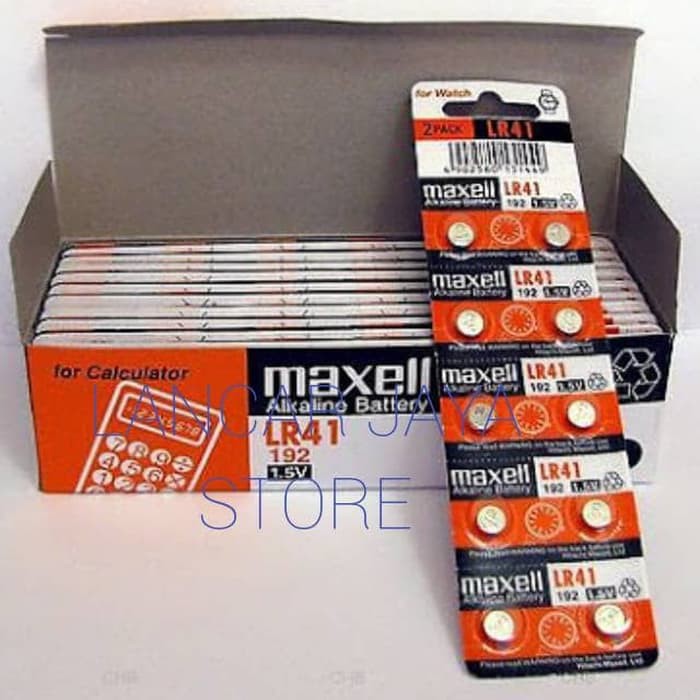 Baterai Maxell LR41 1.5V Original