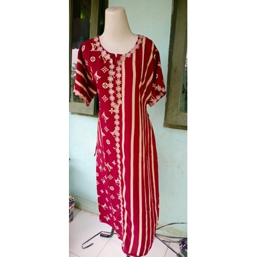 Daster kekinian dress jumbo murah