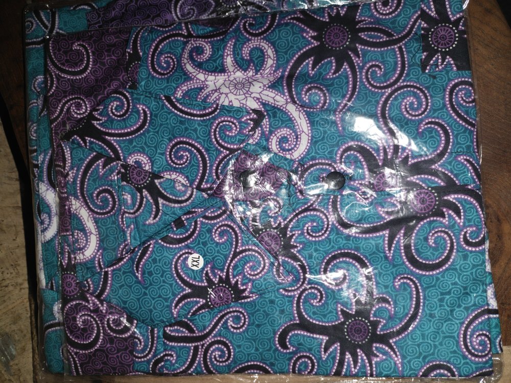 Promo Batik Couple Keluarga Sarimbit Sania Ruffle Batik Ori Ndoro Jowi Motif Cumi Tosca