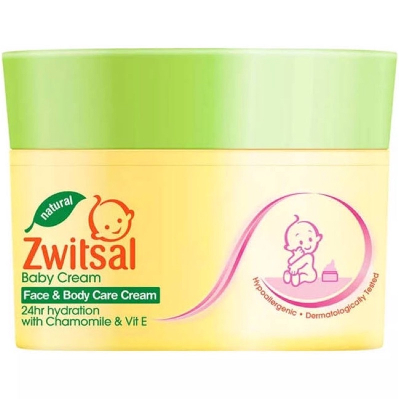 Zwitsal baby cream face and body