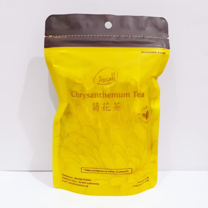 

Dijual Ansell Chrysanthemum Tea / Teh Bunga Krisan Seduh 100% Asli Import Promo