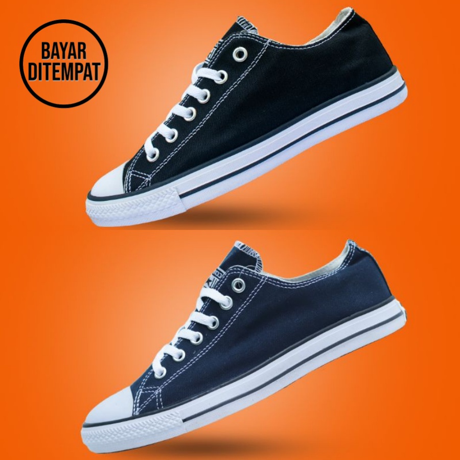 Sepatu Sneakers Pria Kets Cowok Keren All Star Chuck Taylor Fashion Tanpa Box