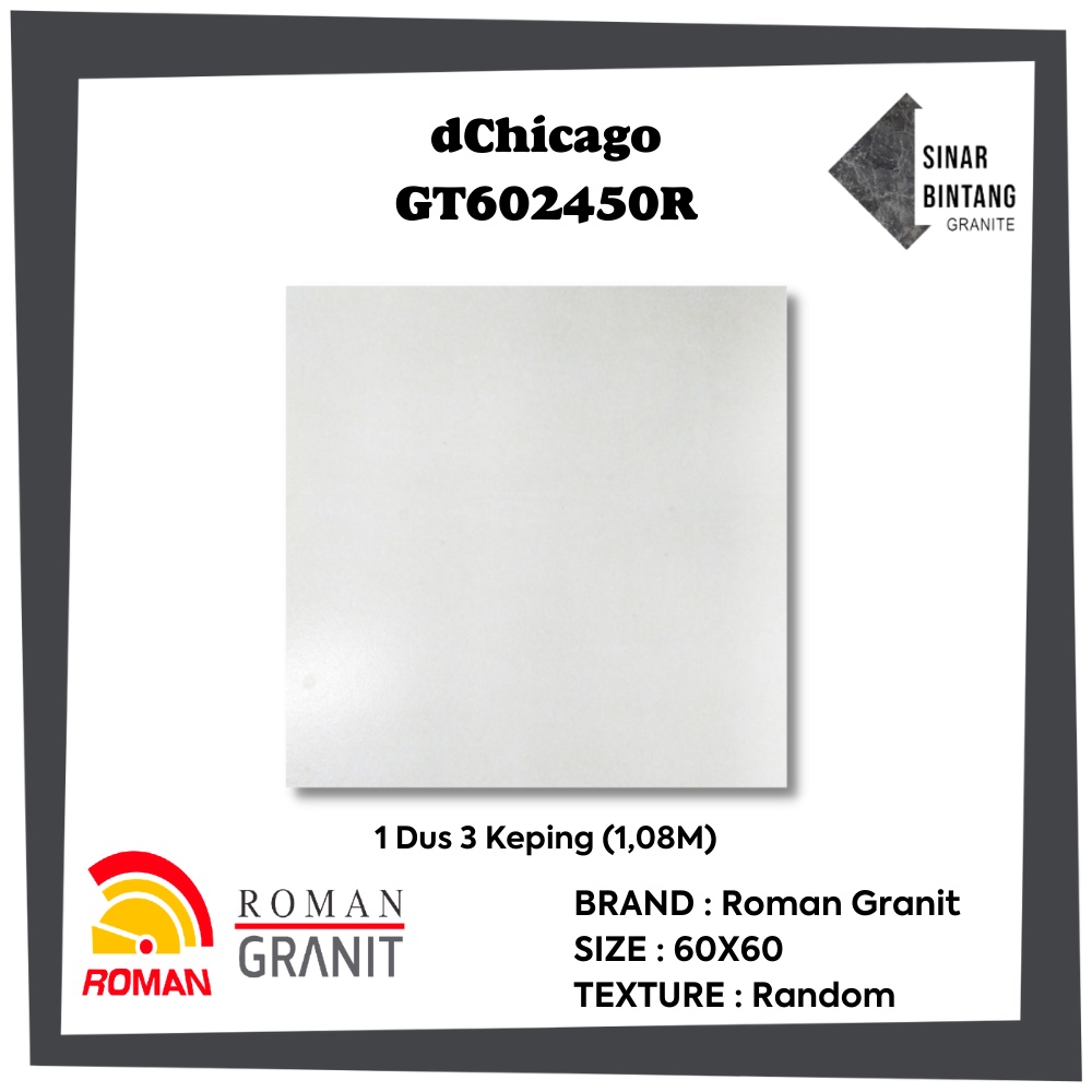 Granit 60 X 60 | Granit Lantai dChicago Series ROMAN GRANIT