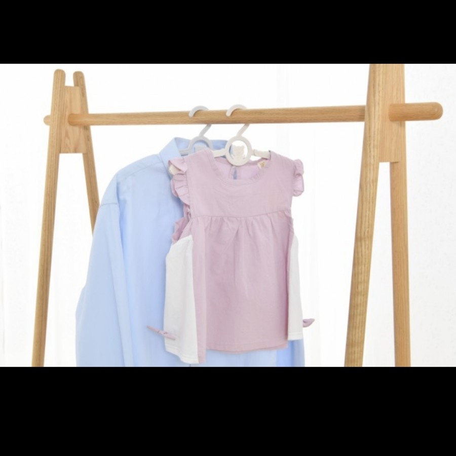 ( DPT 2pcs ) Hanger Mini Baju Bayi Anak Gantungan Plastik Serbaguna Fashion Laundry