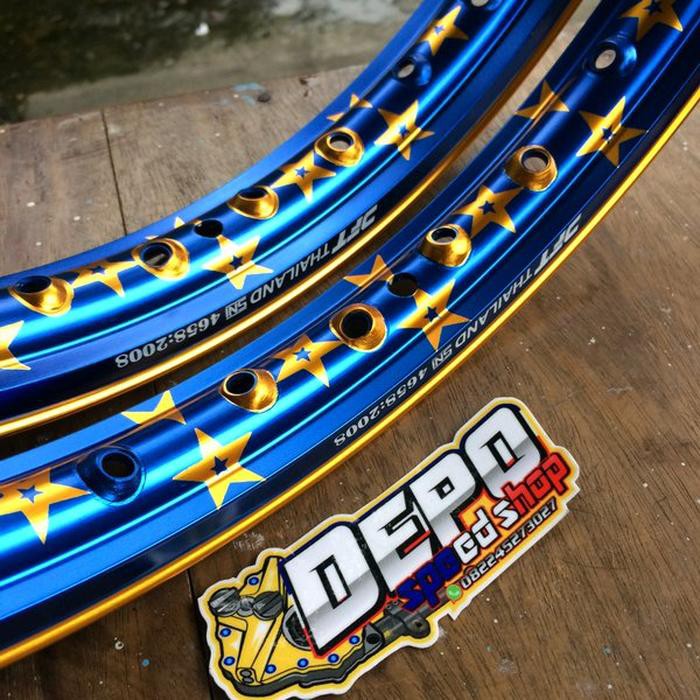 velg dft two tone velg dft 2tone 120 140 velg dft thailand motif bintang