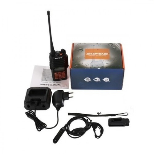 Walkie Talkie HT Baofeng UV-9R PLUS Dual Band Radio IP67 Waterproof 8W