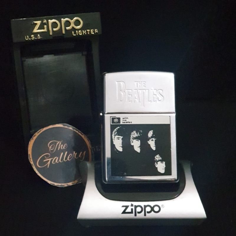 ⭐⭐⭐⭐⭐ ORIGINAL ZIPPO THE BEATLES OFFICIAL TAHUN 1998 XIV (BUKAN ZIPPO CUSTOM)