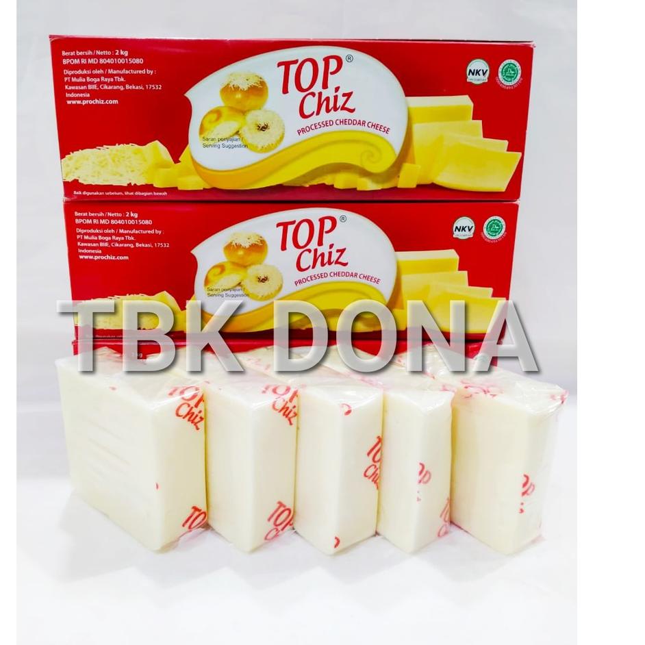 

⚡11.11⚡ Keju Top Chiz Potongan 245 gr - 255 gr / Keju TopChiz