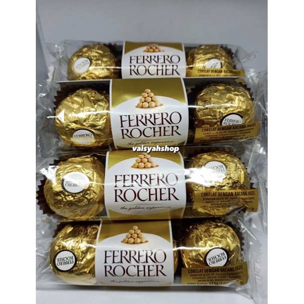 

Cokelat Ferrero Rocher best seller isi 3 / isi 5