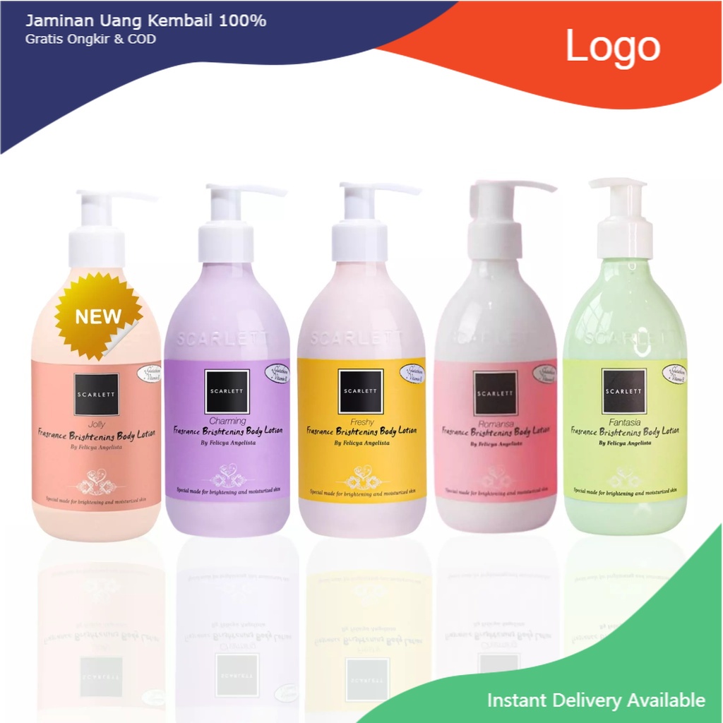 (300ml) Scarlett Fragrance Hand & Body Lotion
