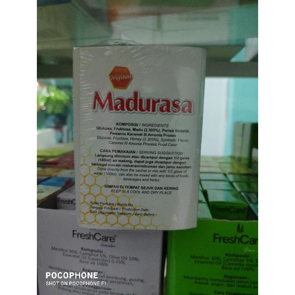 Madu Rasa 1 PCS Sachet Original Jeruk Nipis 25 g 20 g Madurasa Sarapan Minuman Murni Asli