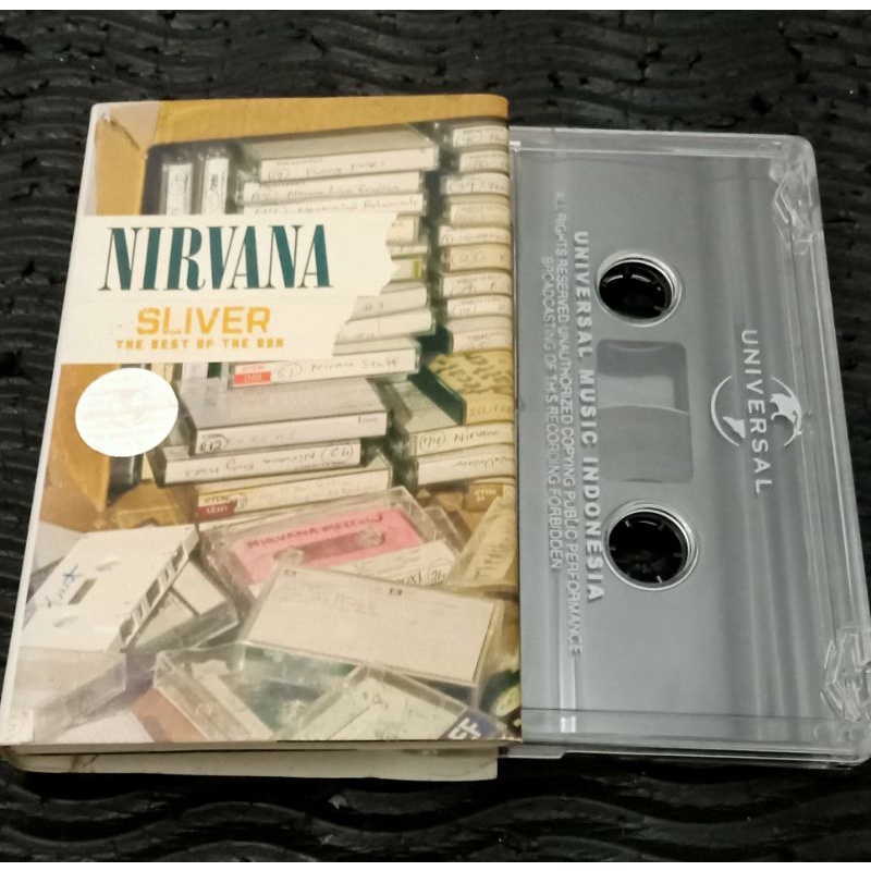 Kaset Pita Nirvana - Sliver - grunge