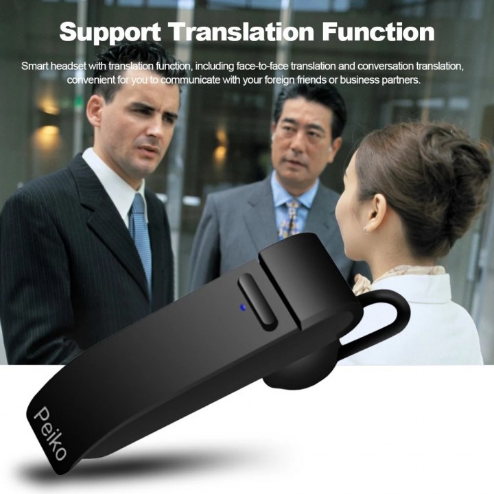 PEIKO Smart Intelligent Real-Time Bluetooth Earphone Translator