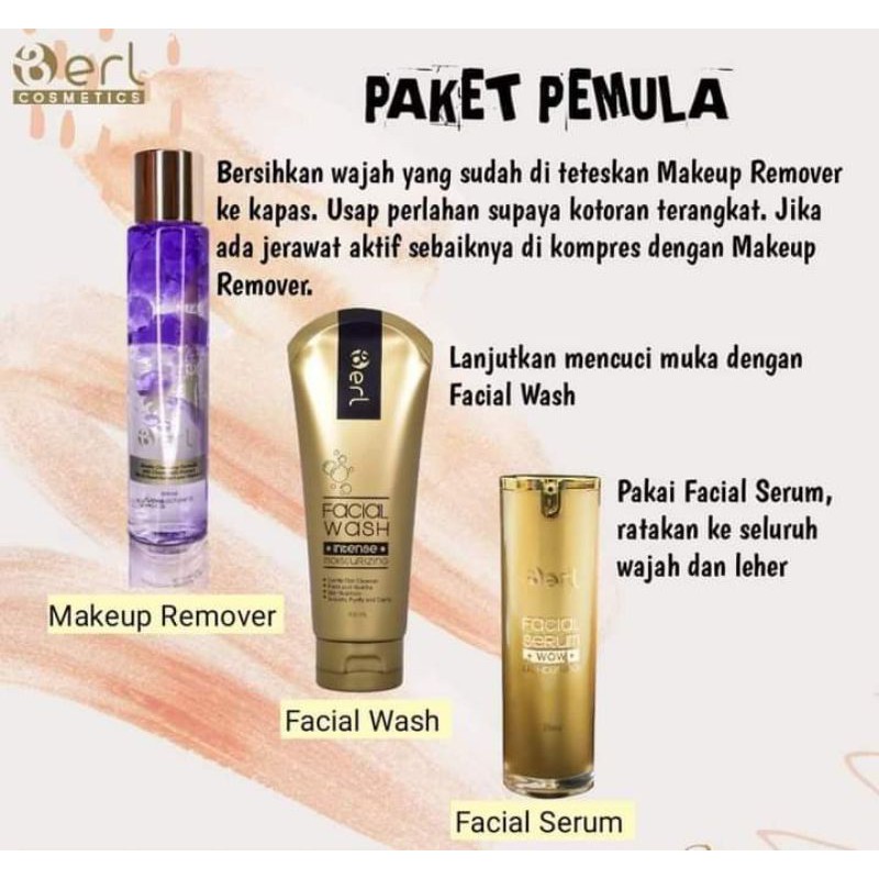 PAKET PEMULA B ERL COSMETICS