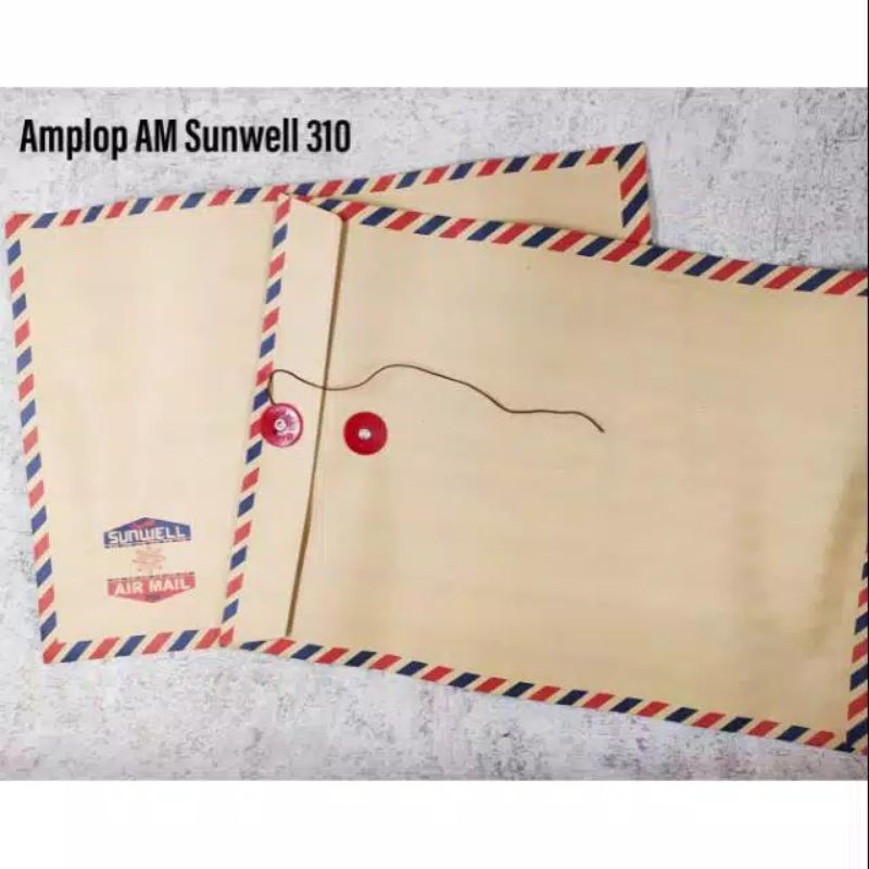 

1 amplop airmail sunwell 310
