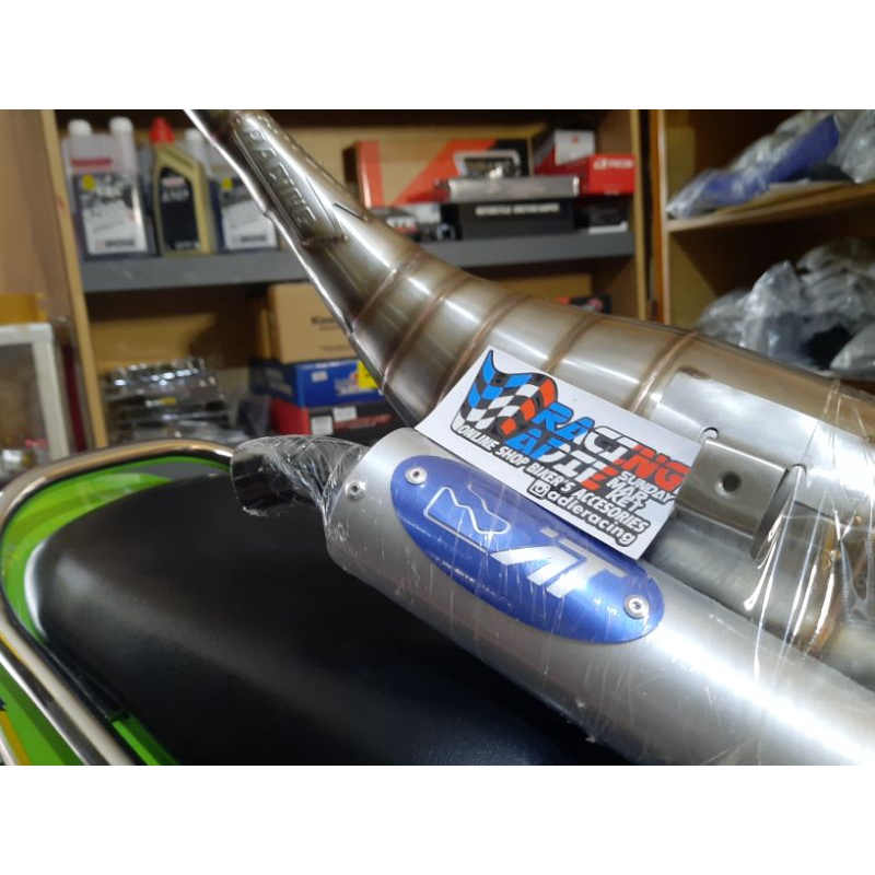 KNALPOT AI TECH ai tech stainles original type x1 c ninja R ninja Rr 150 Type Cobra dan Non cobra