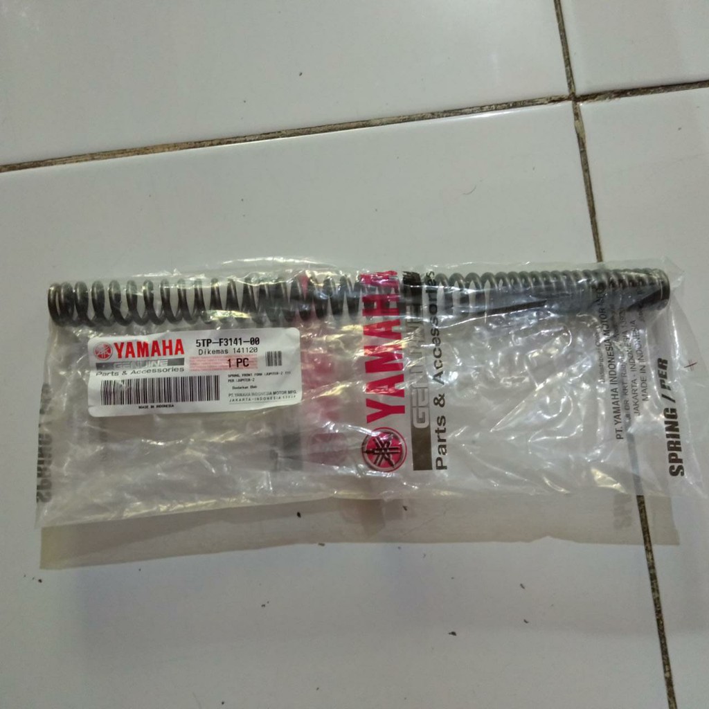 Pir Shock Depan Spring FR Fork Yamaha Jupiter Z 5TP F3141 00 HARGA PER BIJI