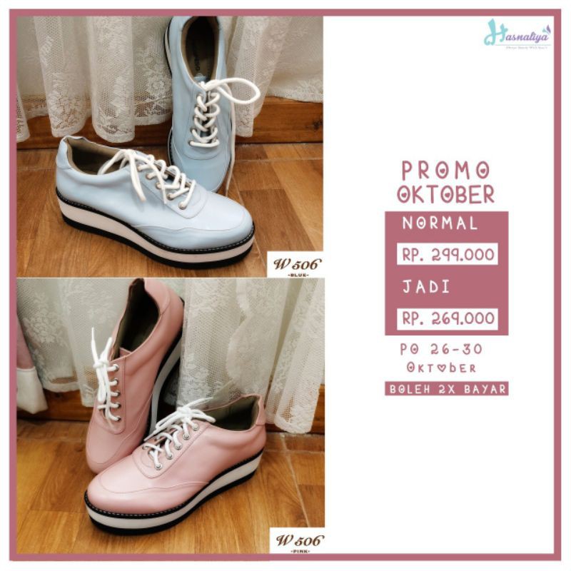 W 506 Prospero x Hasnaliya Bayar 2 x, Harga Diskon
