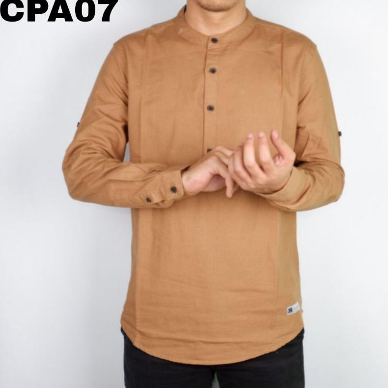 Kemeja Semi Kemko Kemeja Concept / Kemeja Koko / Semi Koko Lengan Panjang