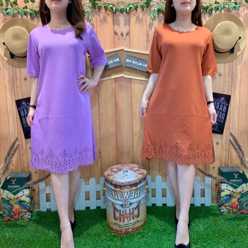 DRESS PLAIN MOTE BLOWY SCUBA SIZE JUMBO 3014