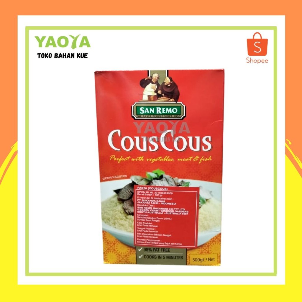 

SANREMO COUS COUS 500G