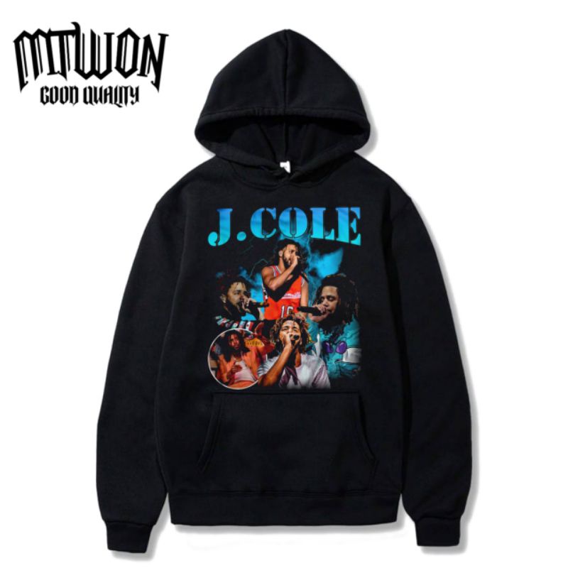 Jaket Hoodie J COLE JERMAINE THE OF SEASON world dreamville rap rapper bootleg vintage jacket non Zi