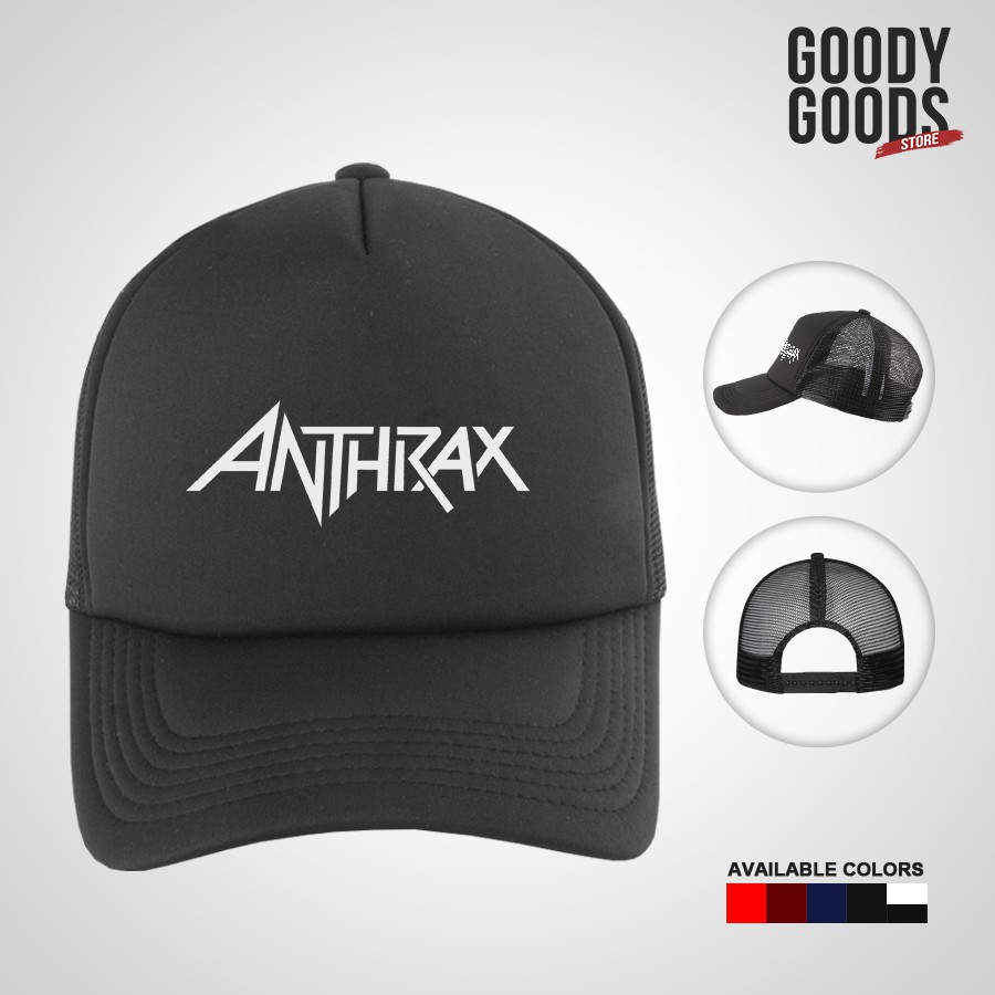 TOPI - TRUCKER - BAND METAL - ANTHRAX